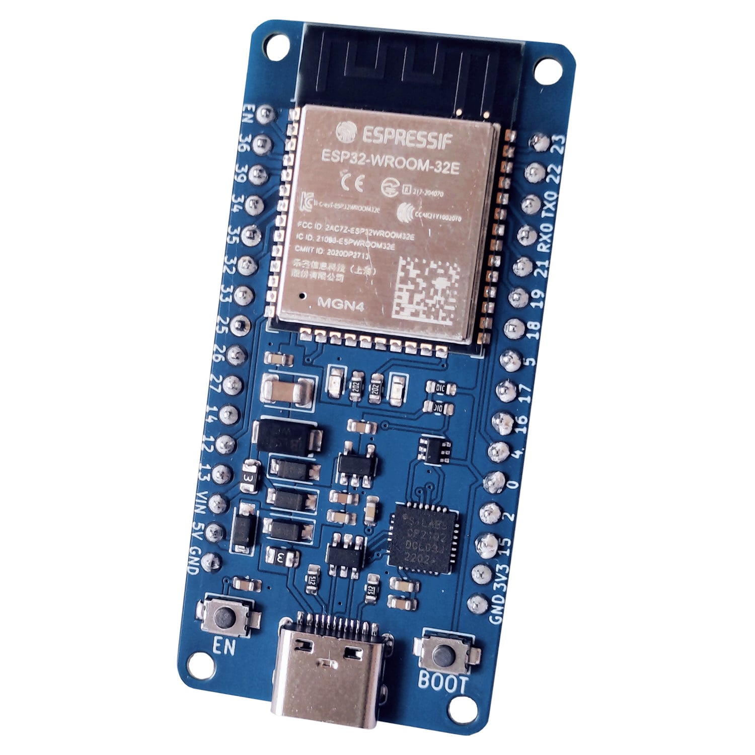 Measure analog voltage on ESP32 with ADC