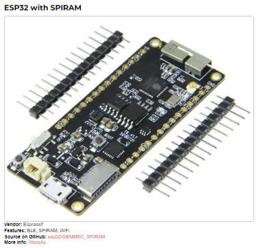 micropython psram esp32