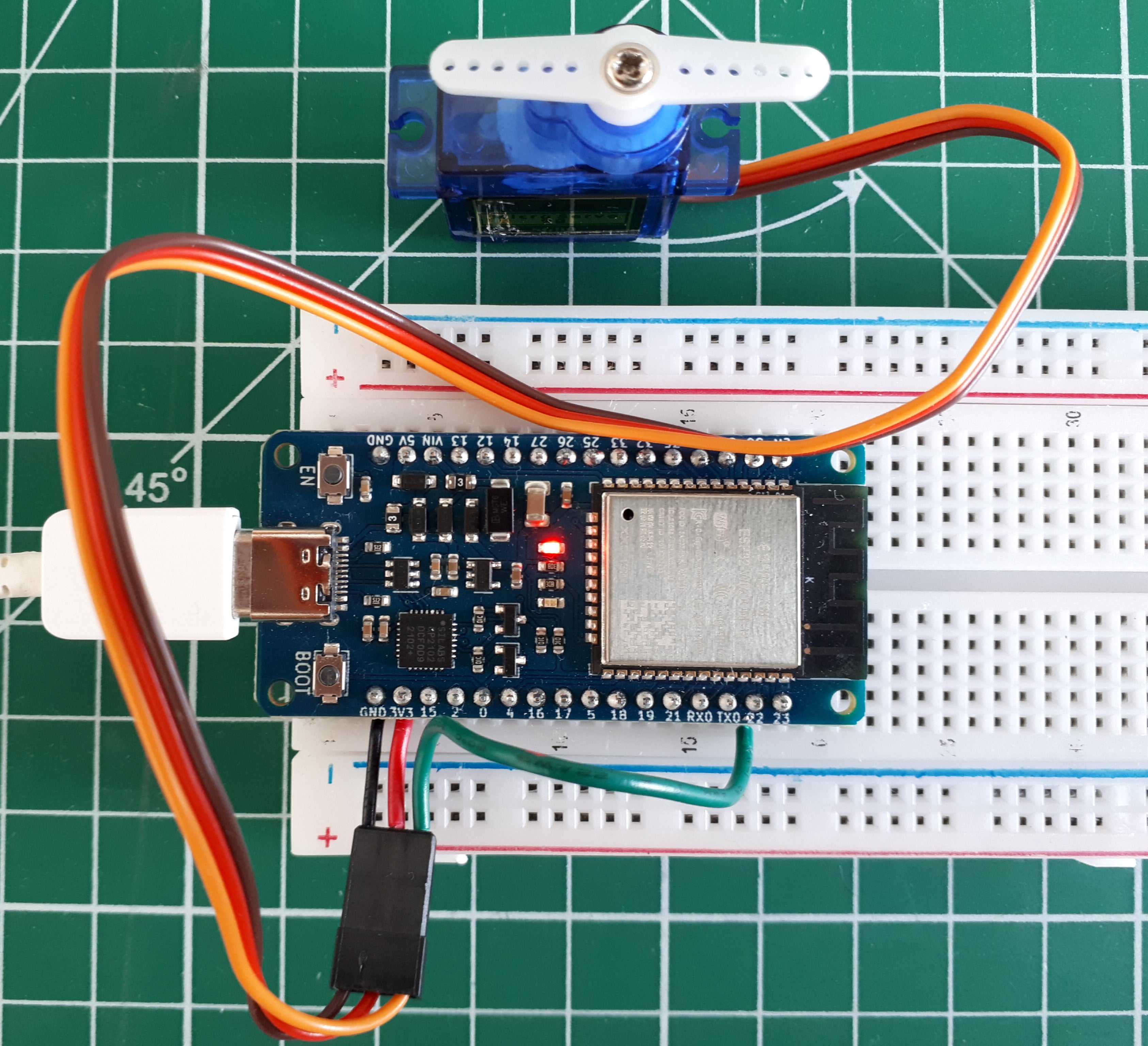 ESP32 Micro Python servo motor tutorial